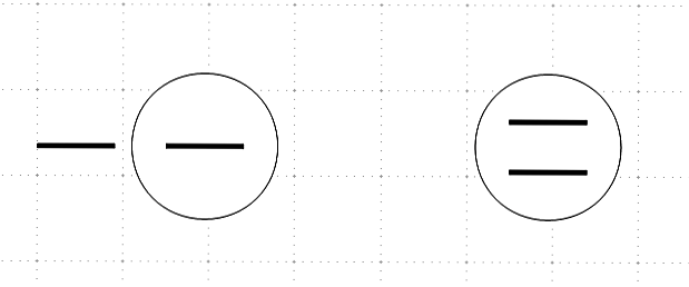 opposite-sided und same-sided